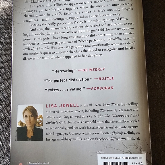 Lisa Jewel Then She Was Gone - Picture 2 of 6